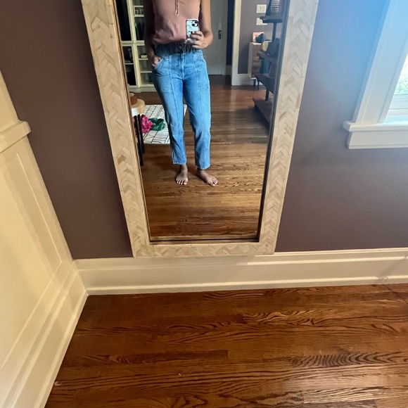 MOTHER The Superior, Elastic Waist Tapered Jeans EUC SZ29 - Picture 4 of 12